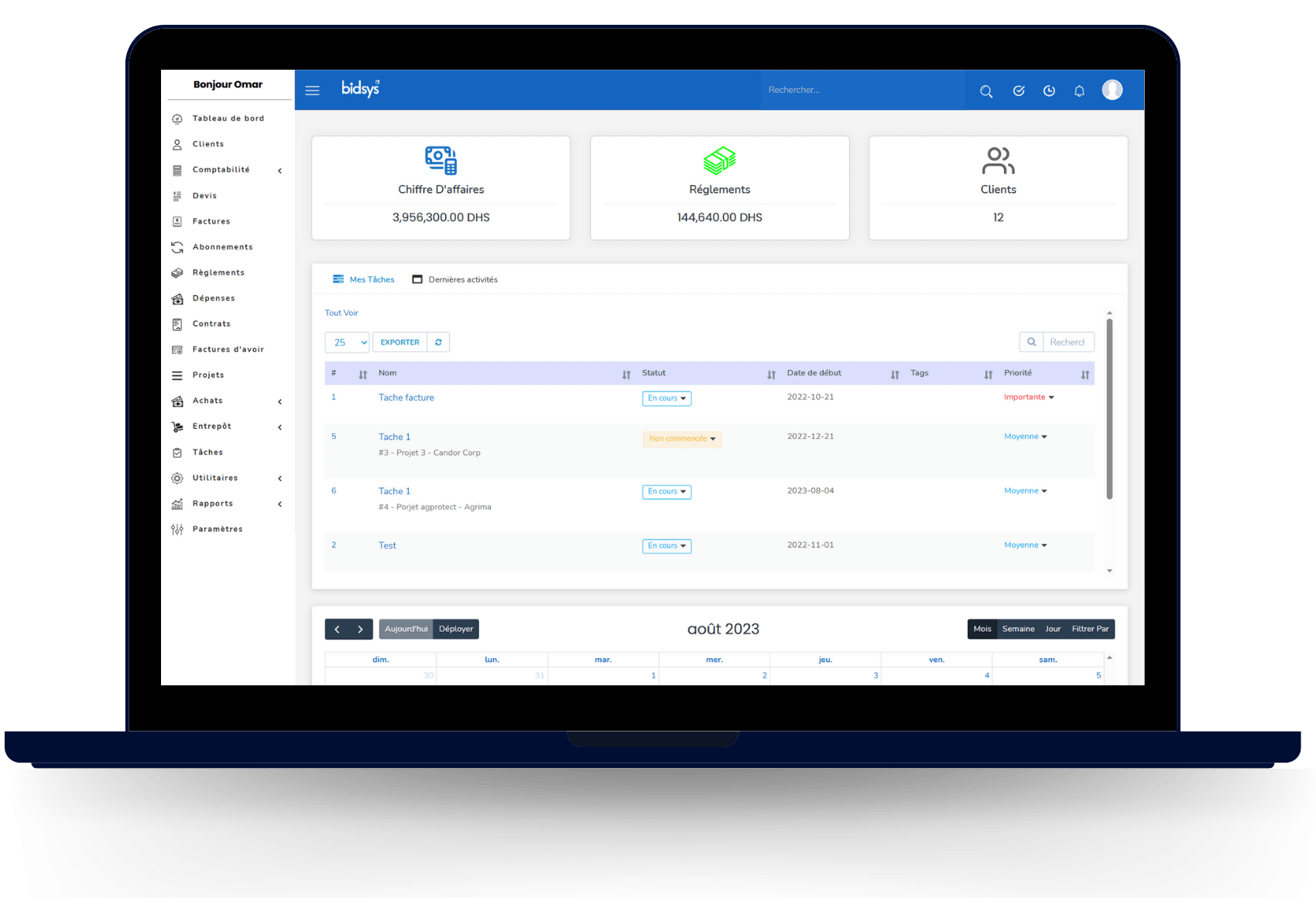 Bidpro logiciel de gestion